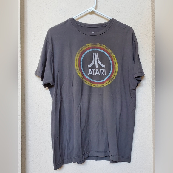 Ripple Junction Other - Ripple Junction Atari Logo Gray T-Shirt. Size Large